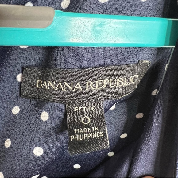 Banana Republic Polka Dot Twist Back Crop Jumpsuit - Picture 14 of 14